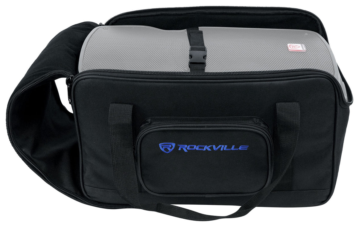 Rockville TB8 Padded Speaker Bag Carry Case For 8" DJ PA Speakers+Stand