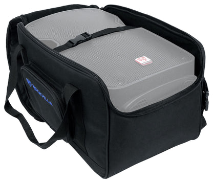 Rockville TB8 Padded Speaker Bag Carry Case For 8" DJ PA Speakers+Stand