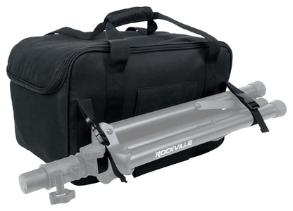 Rockville TB8 Padded Speaker Bag Carry Case For 8" DJ PA Speakers+Stand