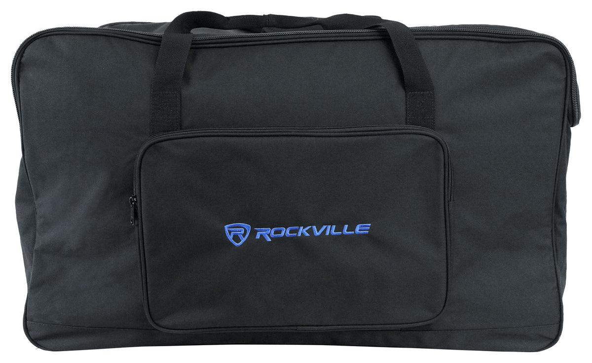 Rockville TB15 Padded Speaker Bag Carry Case For 15" DJ PA Speakers+Stand