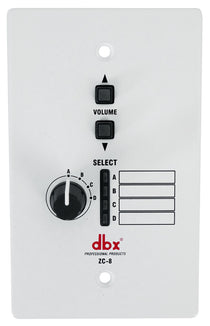 ZC-8 Volume/Source Wall Mount Zone Controller