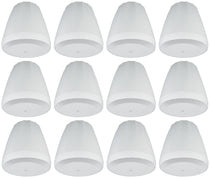 (12) Control 64P/T 4" 30W Commercial 70V Hanging Pendant Speakers