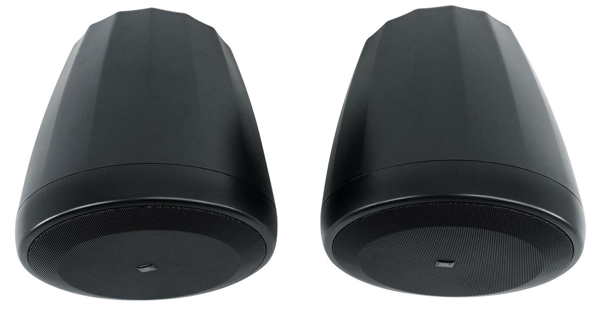 Pair JBL Control 67 P/T 6.5" Commercial 70v Black Hanging Pendant Speakers C67P/T
