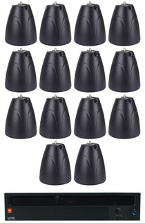 CSA1300Z 70V Amplifier + (14) PEN-65T Black Pendant Speakers