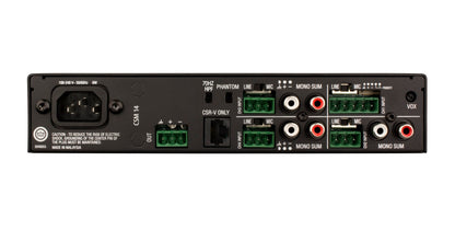 JBL CSM14 4 Input-1 Output Fanless Commercial Mixer+White Wall Volume Controller