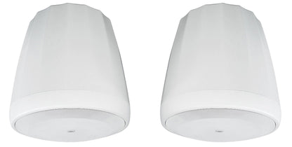 (2) JBL Control 60PS/T C60 Commercial 70v Hanging Pendant Subwoofers C60PS/T-WH
