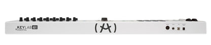 Arturia Keylab Essential 61-Key USB MIDI Keyboard Controller in White+Software