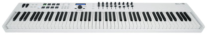Arturia KeyLab Essential 88-Key USB MIDI Keyboard Controller in White+Software