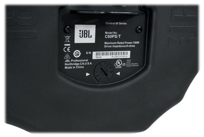 2 JBL Control 60PS/T C60 Commercial 70v Black Hanging Pendant Subwoofers C60PS/T