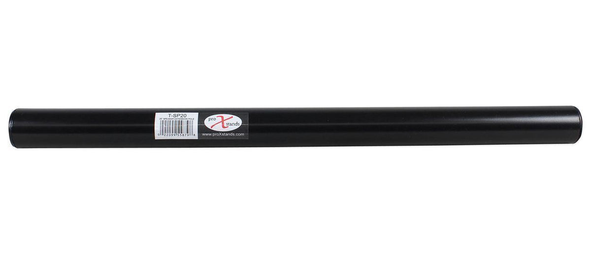 ProX T-SP20 20" Subwoofer Extension Pole From Sub To PA Speaker