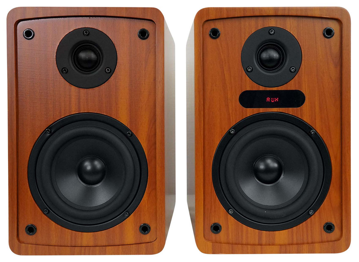 Rockville ELITE-5C Wood 800w Home Theater 5.25" Bluetooth Bookshelf Speakers