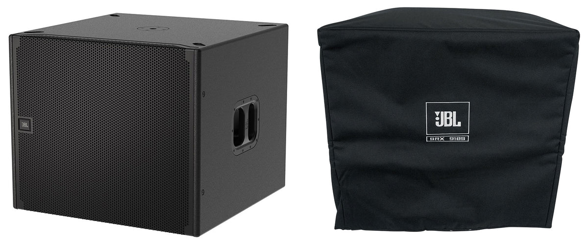 JBL SRX918S 18" 1100 Watt Active Powered Subwoofer Class D Sub w/ DSP+Soft Cover