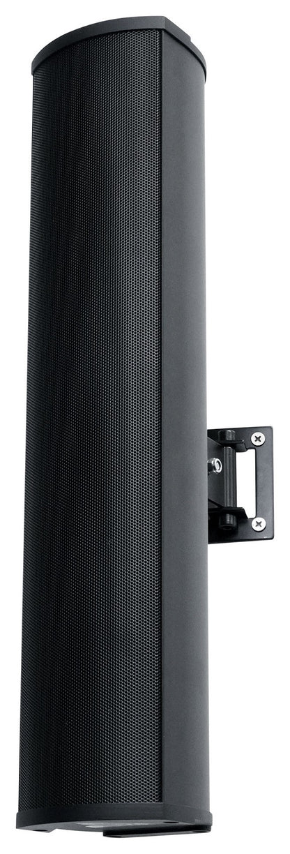 CSMA 2120 2x120W Amplifier + (4) Black Column Line Array Speakers
