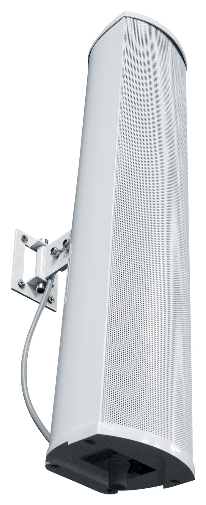 CSMA 2120 2x120W Amplifier + (4) White Column Line Array Speakers