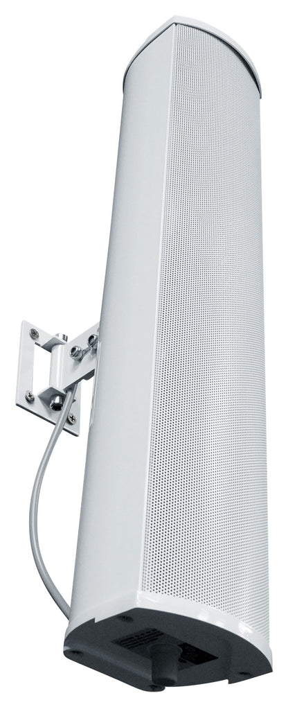 CSMA 2120 2x120W Amplifier + (4) White Column Line Array Speakers