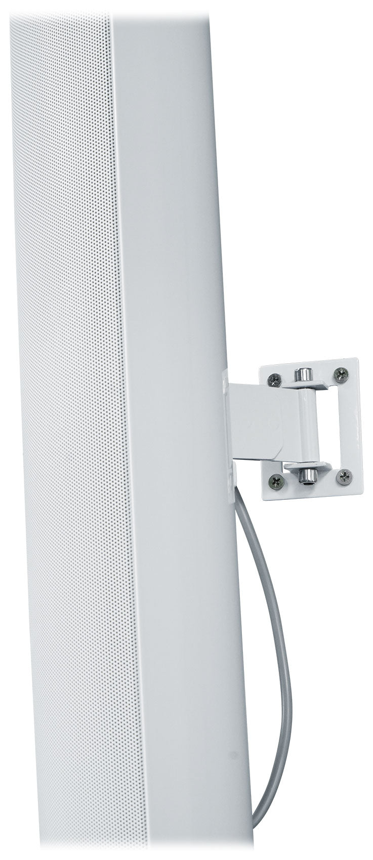 CSMA 2120 2x120W Amplifier + (4) White Column Line Array Speakers