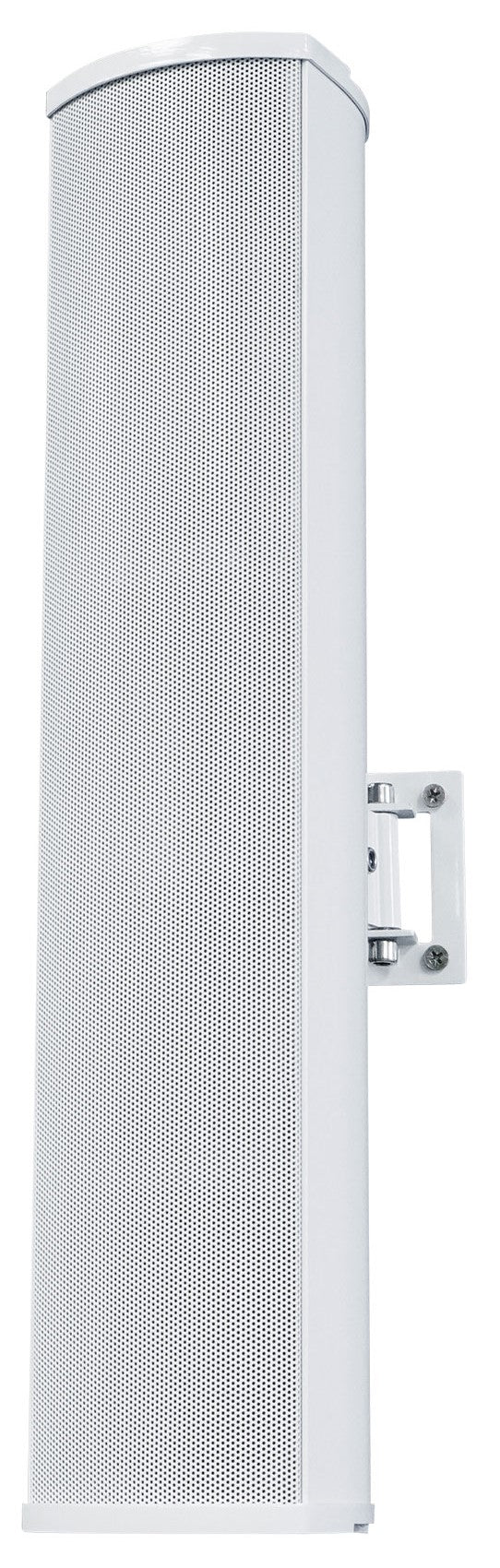 CSMA 2120 2x120W Amplifier + (4) White Column Line Array Speakers
