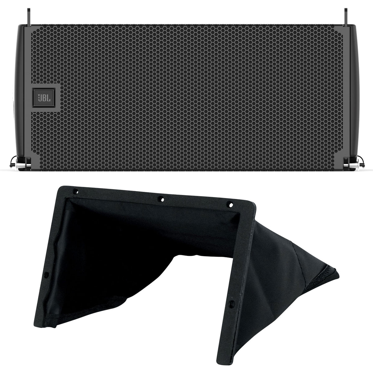 JBL SRX906LA Dual 6.5" 2-Way Powered Line Array Column Speaker+Amp Rain Cover