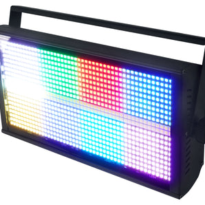 Rockville STAGE PANEL 864 LED RGB Pro Stage Wash Light + Strobe + Matrix Combo