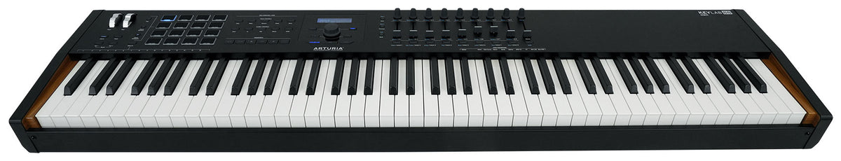 Arturia KeyLab 88 MkII USB MIDI Hammer Action 88-Key Black Keyboard Controller