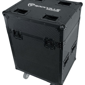 Rockville RMH2B Black Case For Chauvet/American DJ /Martin Moving Head Lights