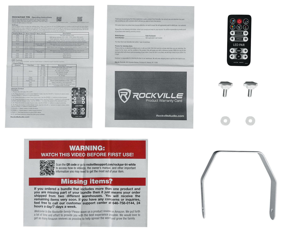 ROCKPAR TRI WHITE 6-Pack