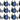 12 Rockville RockPAR TRI LED RGB Compact Par Can DJ DMX Wash Lights+Remote Black