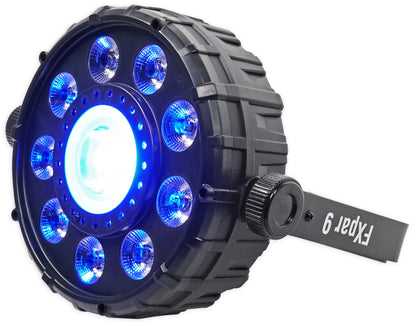 Chauvet DJ FX Par 9 Compact DMX Multi-Effect LED, SMD RGB+UV Strobe Par Light
