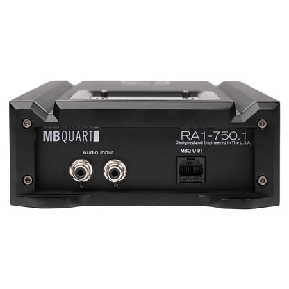 MB Quart RA1-750.1 750 Watt Mono Amplifier 1-Ohm Car Audio Amp+Bass Remote