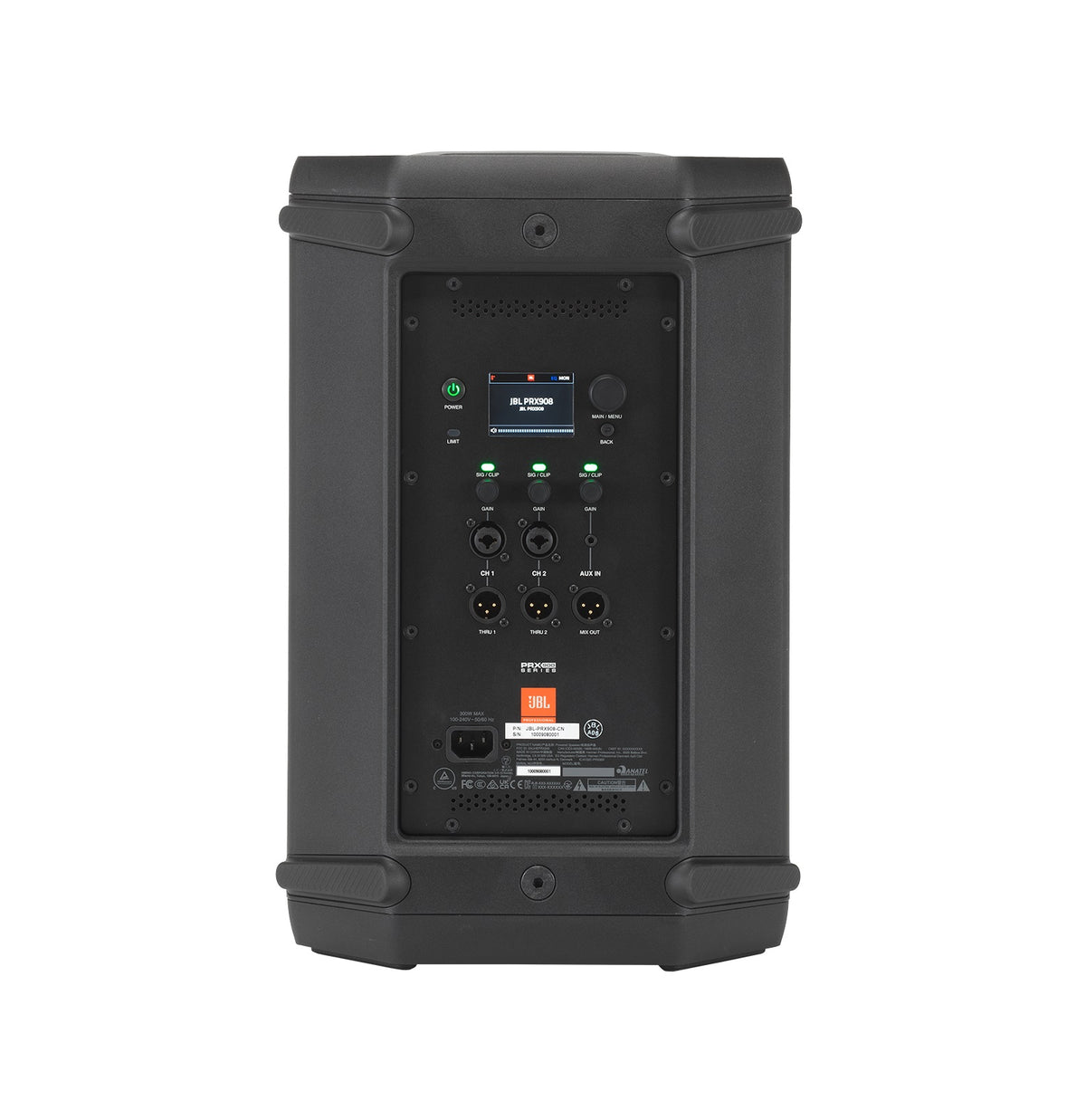 JBL PRX908 Professional 8" 1000w RMS Active Powered 2-Way DJ PA Speaker w/ DSP