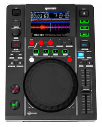 Gemini MDJ-600 Single Tabletop USB/CD Media Player DJ MIDI Controller w/4.3" LCD