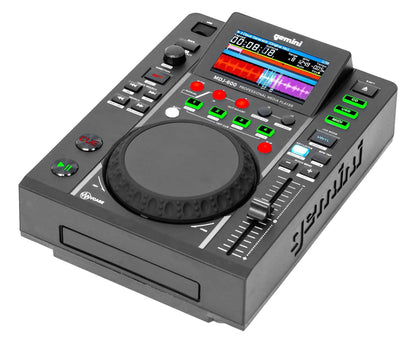 Gemini MDJ-600 Single Tabletop USB/CD Media Player DJ MIDI Controller w/4.3" LCD