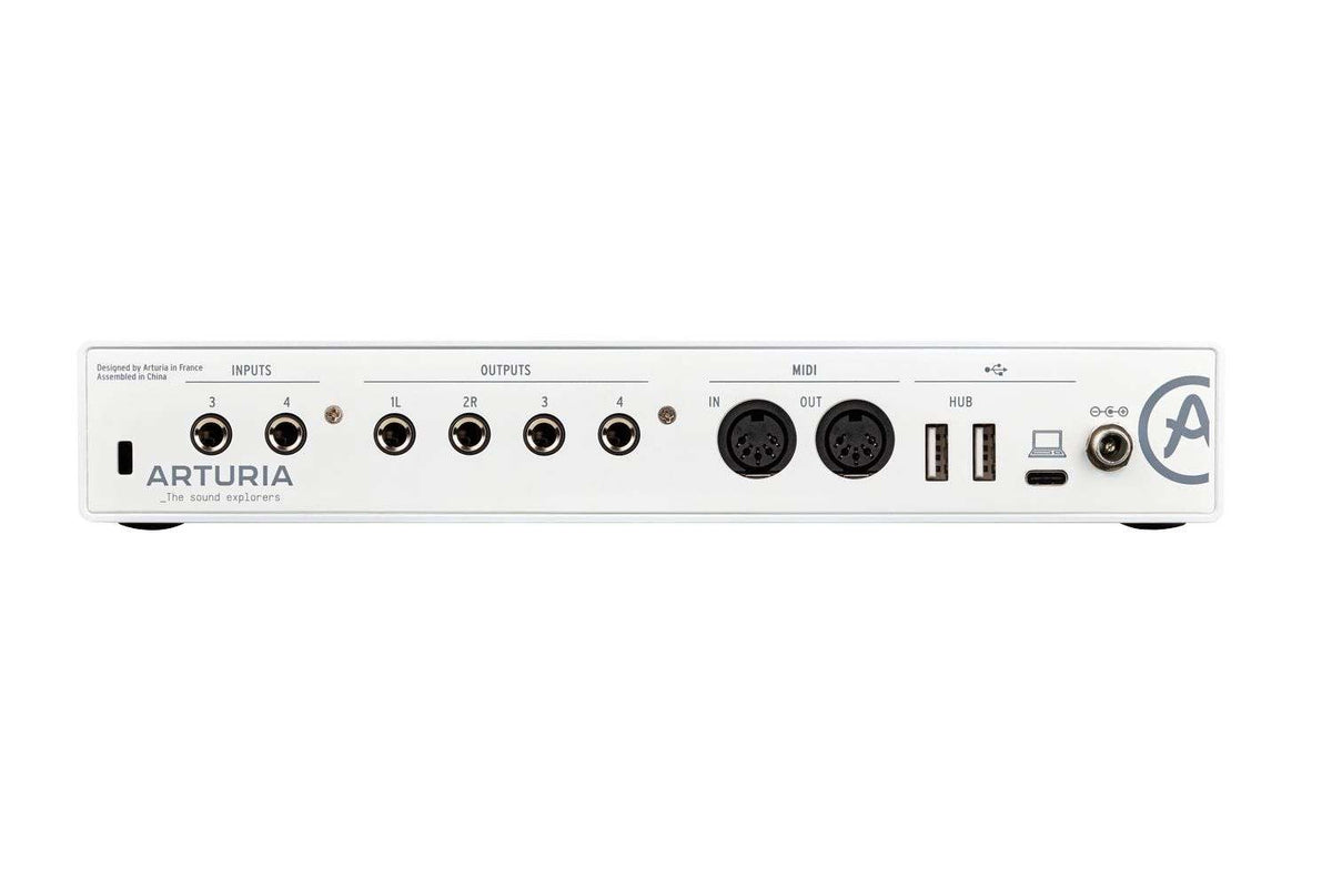 Arturia Minifuse 4 White 4x4 USB MIDI Audio Recording Interface+Software