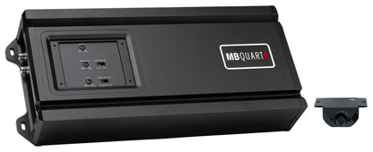 MB Quart RA1-750.1 750 Watt Mono Amplifier 1-Ohm Car Audio Amp+Bass Remote