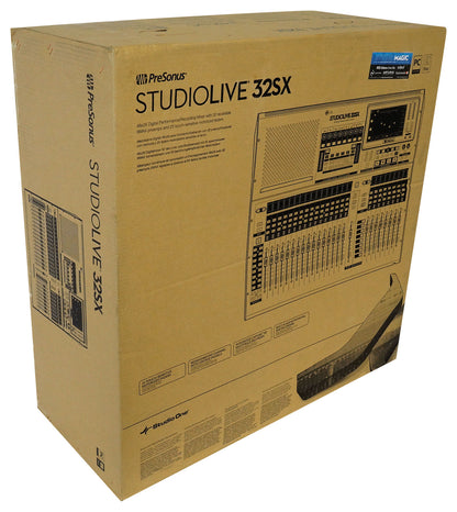 Presonus STUDIOLIVE 32SX Compact 32-Ch. 22-Bus Digital Mixer+Recording Interface