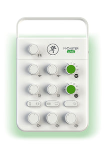 Mackie M Caster Live Portable Live Streaming Mixer in White