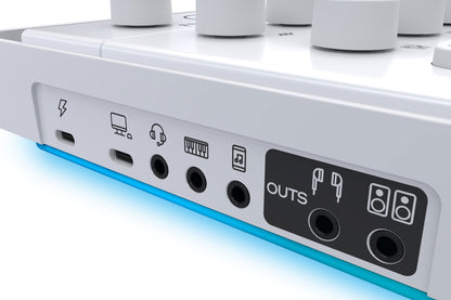 Mackie M Caster Live Portable Live Streaming Mixer in White