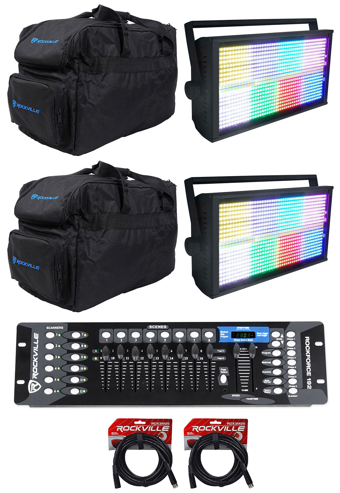 STAGE PANEL 864 2-Pack + ROCKFORCE 192 Controller Bundle
