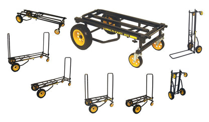 RocknRoller R10RT MultiCart R10 500lb Capacity DJ PA Equipment Transport Cart