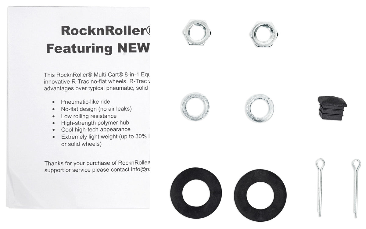 RocknRoller R10RT MultiCart R10 500lb Capacity DJ PA Equipment Transport Cart