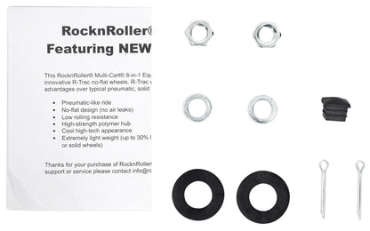 RocknRoller R10RT MultiCart R10 500lb Capacity DJ PA Equipment Transport Cart