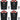 4 Rockville RF WEDGE BLACK RGBWA+UV Battery Wireless DMX DJ Up Lights+RF Remotes