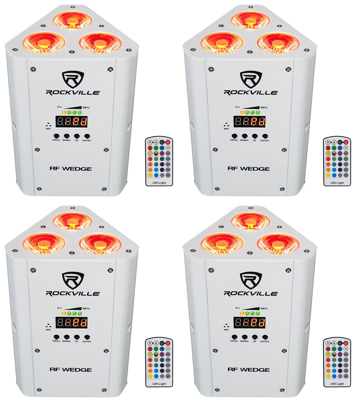 RF WEDGE WHITE 4-Pack