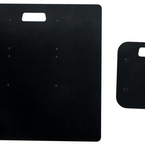 Rockville Top+Bottom Black Totem Plates For RTP33-TV (Turn your stand Black)