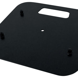 Rockville Top+Bottom Black Totem Plates For RTP33-TV (Turn your stand Black)