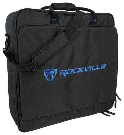 Rockville MB2020 DJ Gear Mixer Gig Bag Case 20.5" x 20.5" x 6"