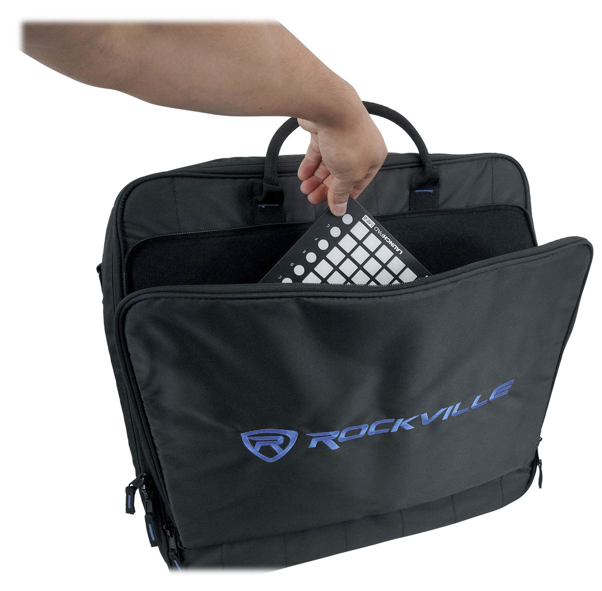 Rockville MB2020 DJ Gear Mixer Gig Bag Case 20.5" x 20.5" x 6"