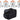 (4) Rockville RF WEDGE WHITE RGBWA+UV Battery Wireless DMX Up Lights+Remotes+Bag