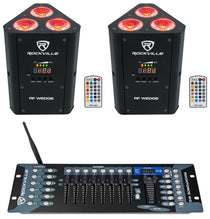 RF Wedge Black 2-Pack + ROCKFORCE W2 Controller Bundle