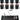 (8) Rockville RF WEDGE BLACK RGBWA+UV Wireless DMX Up Lights+384 Ch. Controller